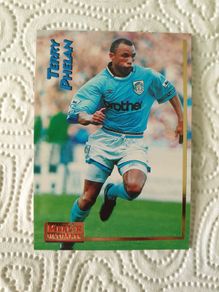 Terry Phelan Manchester City Football Trading Card 1995 to 1996