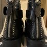 Black Zara Studded Ankle Boots Image 4