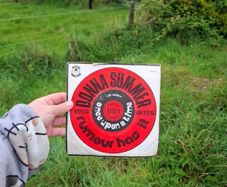 vinyl single donna summers record