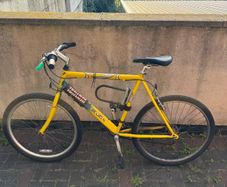 Raleigh mountain bike with lock