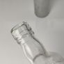 331 - Set of 2 Vintage Clear Glass Collectible Decorative Bols Vodka Bottles Image 3