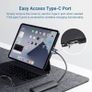 PITAKA iPad Pro 11 Case, Magnetic Wireless Charging Case for iPad Pro 4th/3rd Generation, Magic Keyboard Compatible Case Support Apple Pencil 2 Charging, Aramid Fibre Made [MagEZ Case Pro] Black - RRP 120+ Euro! Image 5