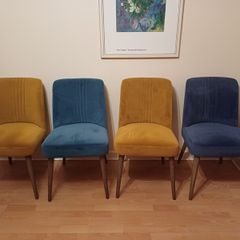 4 x Dining Chairs Mixed Colours