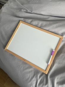 Whiteboard and one marker