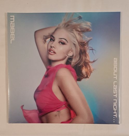 Vinyl LP Yellow record, Mabel, "About Last Night"