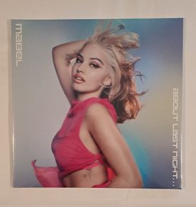Vinyl LP Yellow record, Mabel, "About Last Night"