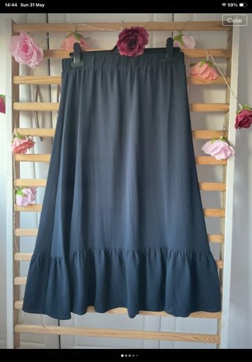 skirt Bnwt ichi midi navy skirt size small