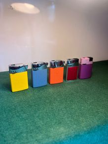 Vintage Sims Austria Lighters x5