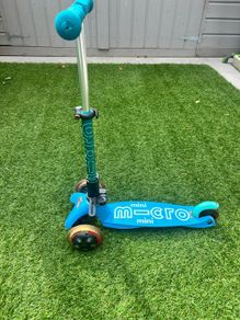 mini micro scooter deluxe in aqua
