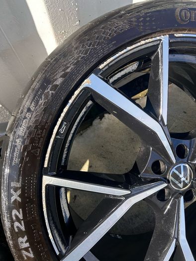 Genuine Volkswagen Touareg Estoril R Line 22" Alloy Wheels