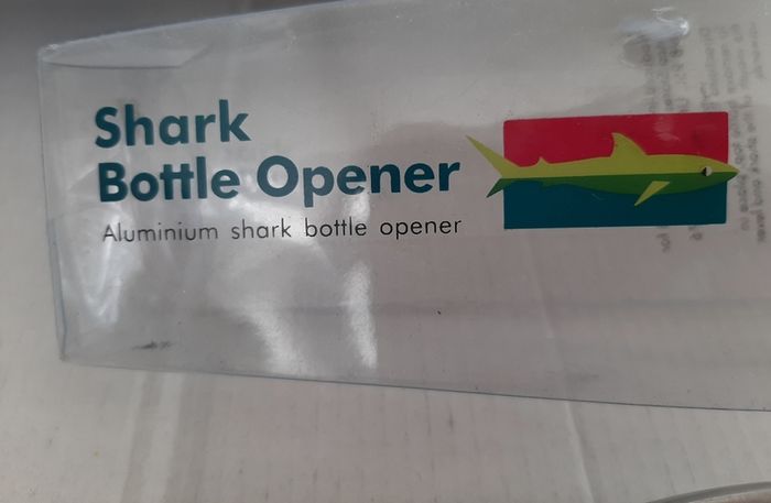 Vintage shark bottle opener