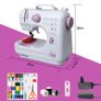 Brand New Portable Electric Sewing Machine 12 Stitches Foot Pedal & Accessory Set Image 2