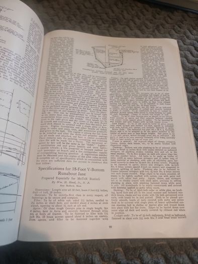 Motor Boat Building; Volume XI, Motor Boating's Ideal Series (Hardcover)  1941