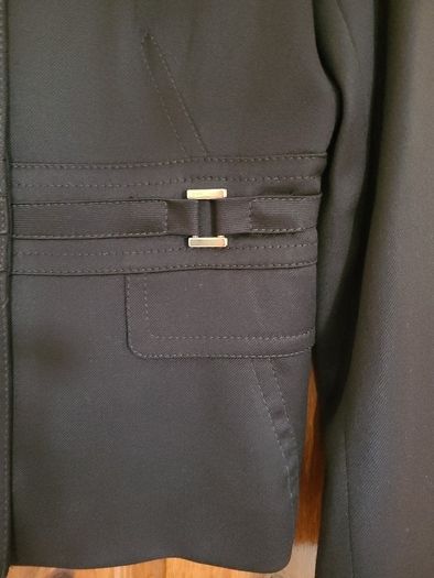 Ladies Dark Brown Zara Jacket Size 40