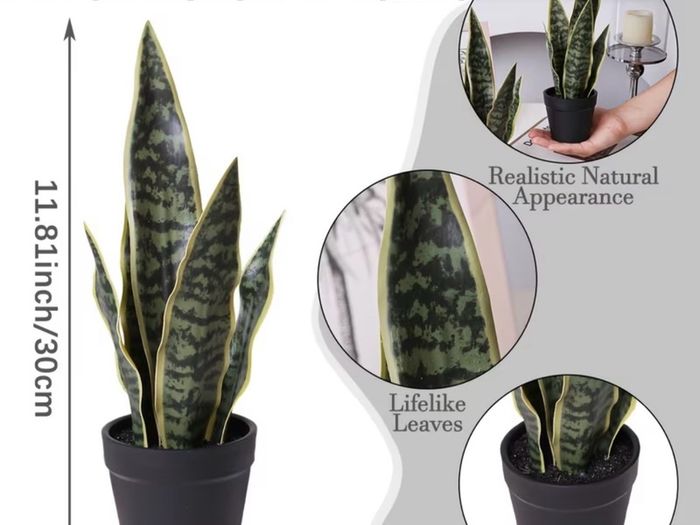 Artificial plants x3