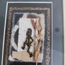 Framed Picture Of Three Small African Art Crafts Image 8