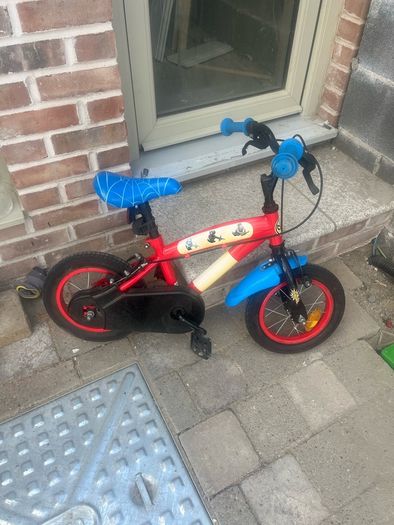 Spider man bike