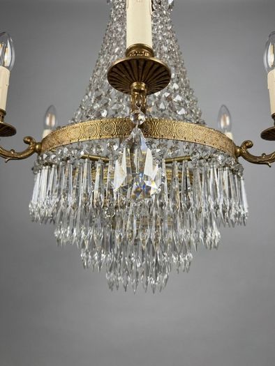 Exceptional Antique French Empire Chandelier