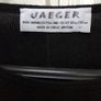 Jaeger Vintage Black Sweater Merino Wool  14/16 unused Image 2
