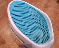 Baby bath support