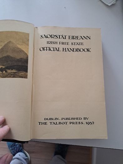 Saorstat Eireann with Original Map