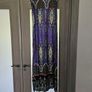 Purple pattern Maxi dress Image 4