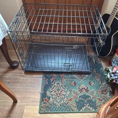 Foldable Large used Dog Crate with tray and 2 openings, Postage Available or Collection is always welcome and Recommended in Rochfortbridge Westmeath