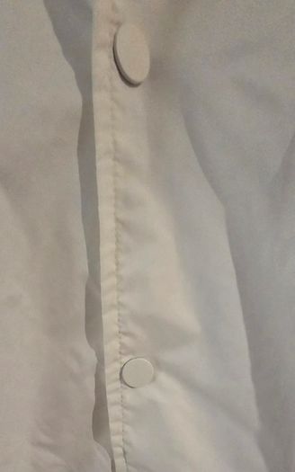 White Sporty Coach Jacket - 4XL - New