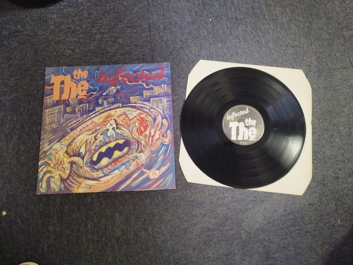 The The Infected lp Irish press
