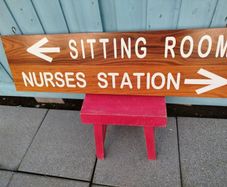 Signage nurses station
