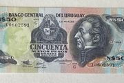Uruguay 50 Pesos Banknote