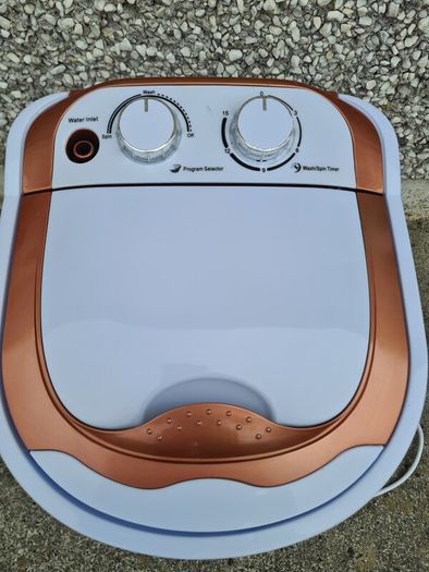2 In 1 Portable Mini Washing Machine Fully Automatic Compact Washer Spin Dryer