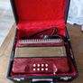 Hohner black dot double ray accorfion Image 5
