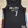 Nike Brooklyn Nets Kevin Durant Jean Michel Basquiat NBA basketball Jersey Mens XXL Image 2