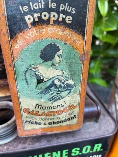 Vintage French Tins / Advertising Cans