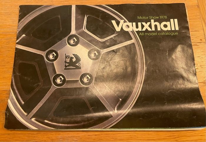 Vauxhall 1978 Motor Show Sales Brochure