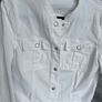 Jacqueline de Yong white denim jacket Image 3