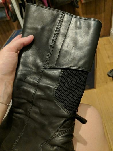 Boots, leather, very comfy