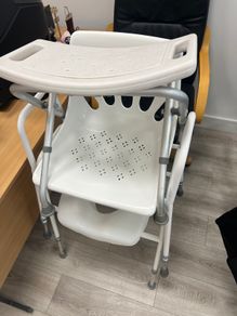 Bundle- Commode, shower chair  & extra seat