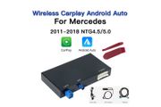 Wireless CarPlay Android Auto Decoder For Mercedes Benz NTG4.5 NTG5.0 W178 W117 W156 W203 W205 W207 W212 BT AUX GPS Car Module