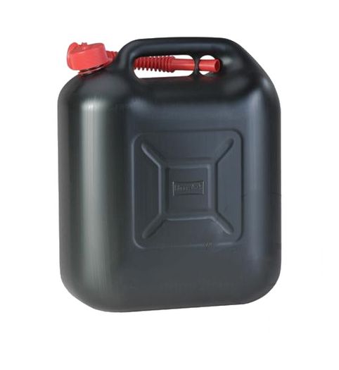 Fuel Container Jerry Can 20l Black With Childproof Top