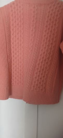 Aran Crafts Rose Pink Cardigan