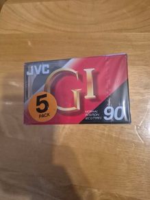 5pk JVC Audio Cassettes