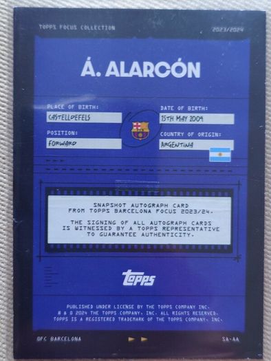 Alarcon auto FC Barcelona RC