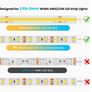 13 Packs of 2-Pin 8Mm LED Strip Connectors, No-Solder LED Tape Light Connectors, Connectors for Linking Strips to Wires in Gapless Track Lighting for 12V And 24V Single Colour COB/SMD 2835 3528 Image 5