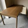IKEA LISABO Desk Ash Veneer 140x75cm Image 2
