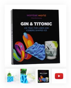 100 Wholesale Gin And Titonic Novelty Ice Cube Maker