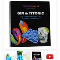 1000 "gin And Titonic" Ice Tray / Ice Cube Maker Job Lot