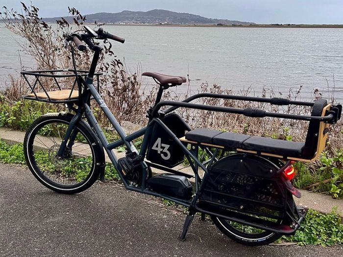 Bike 43 long tail with cargo set up