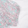 JD Williams Pastel Cyan Blue Floral Metallic Sparkly Tiered Midi Dress 14UK/42EU Image 3